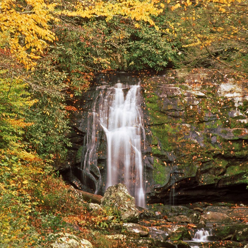 Meigs Falls along Little River Road.