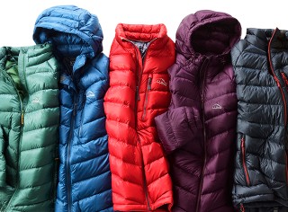 Colorful L.L. Bean 850 Down Jackets