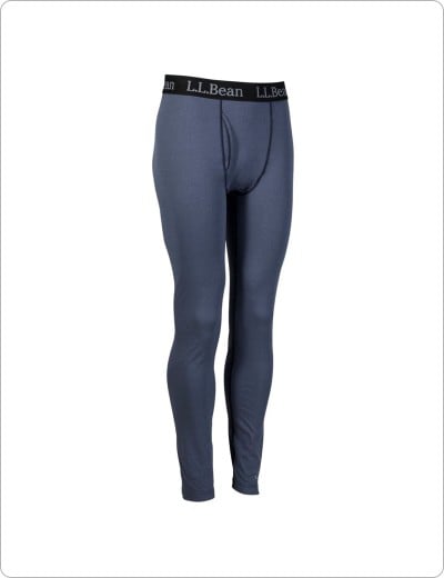 Men's L.L.Bean Midweight Base Layer Pants.