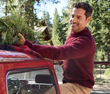 Men's Bean's Classic Ragg Wool Sweater, Rollneck