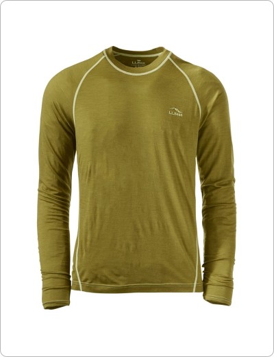 Men's Cresta Ultralight 150 crew top.