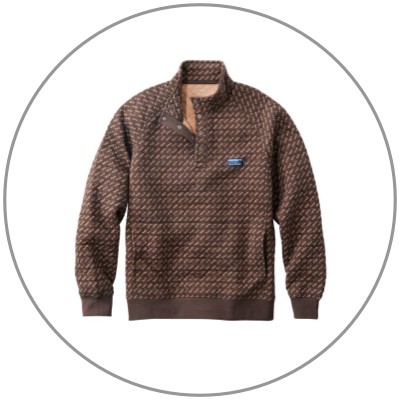 A gray hooded jacket.